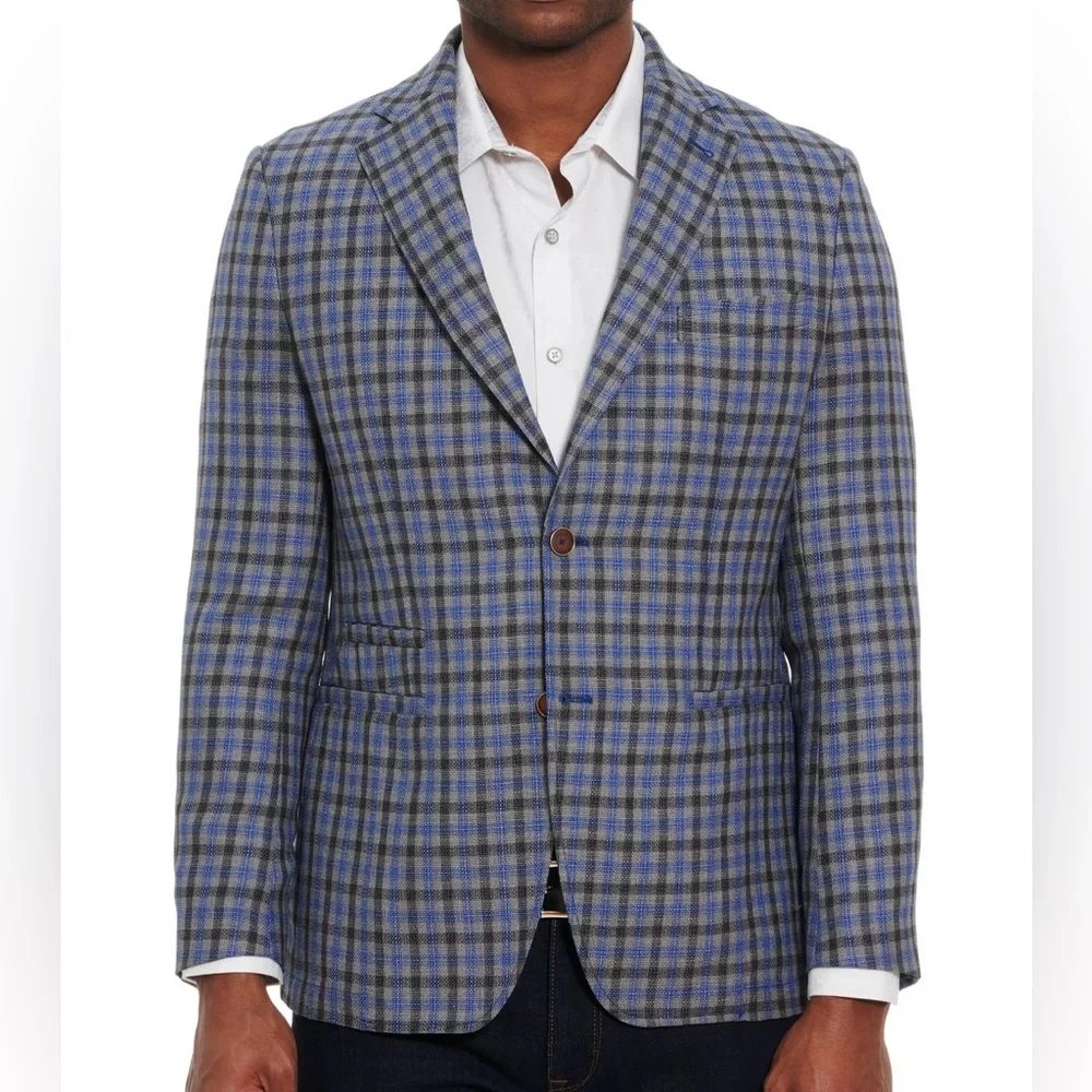 NWT Robert Graham Uptown VI Sportcoat Blazer Jacket with Insert - Picture 3 of 5